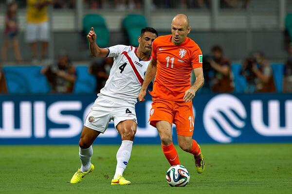 FIFA World Cup, World Cup 2014, Netherlands, Costa Rica, Arjen Robben